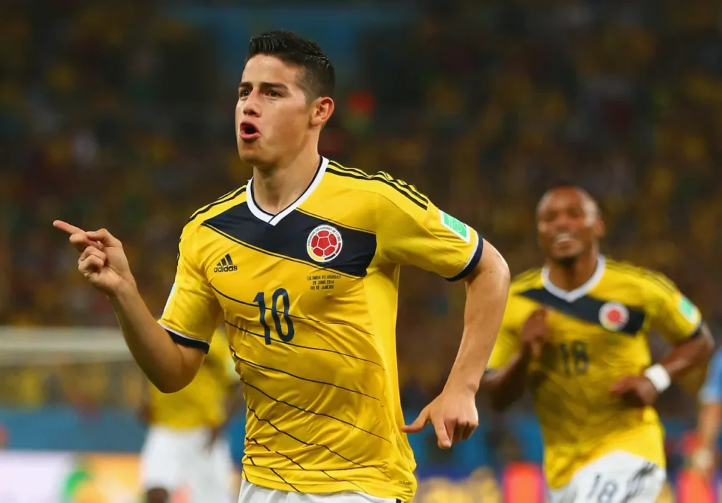 James Rodríguez (Colombia/World Cup 2014