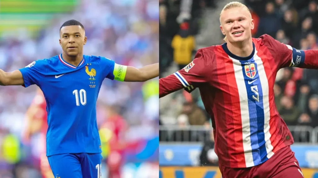 Bảng I: Kylian Mbappé (Pháp), Erling Haaland (Na Uy)