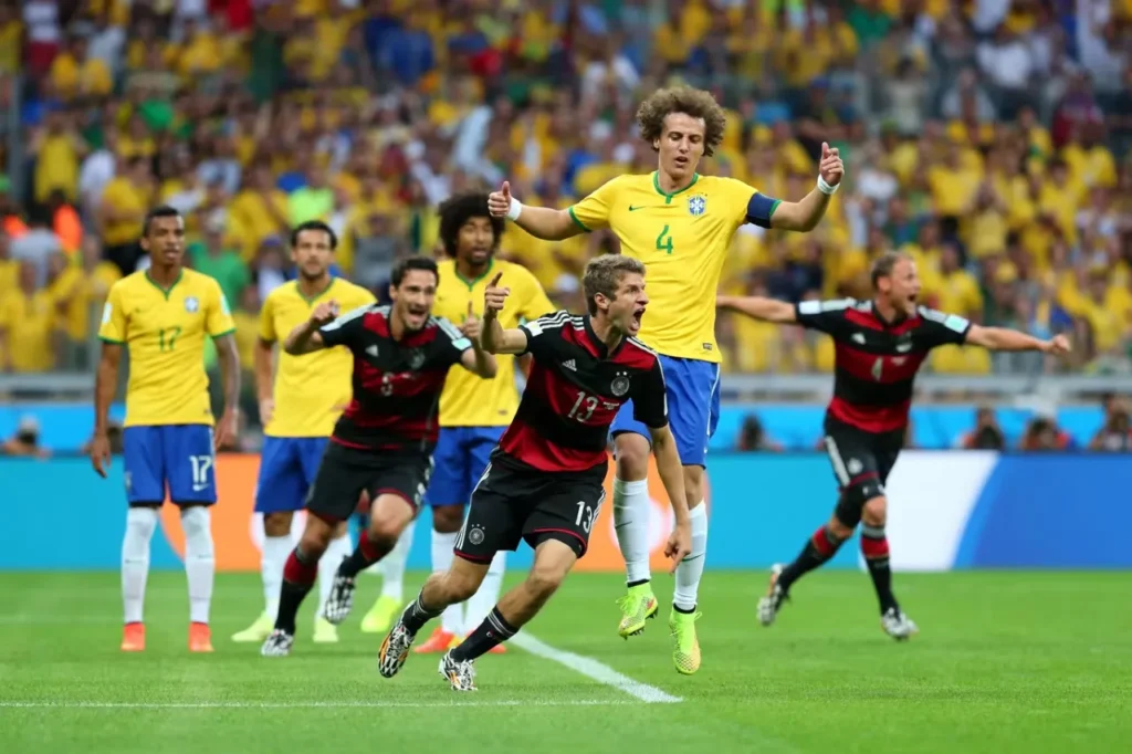 3. Brazil 1-7 Đức (World Cup 2014)